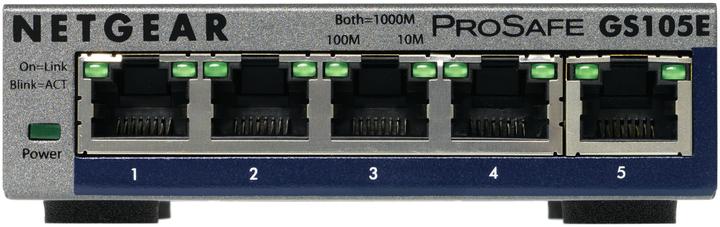 Image du produit Netgear Gs105e-200pes (5 ports)