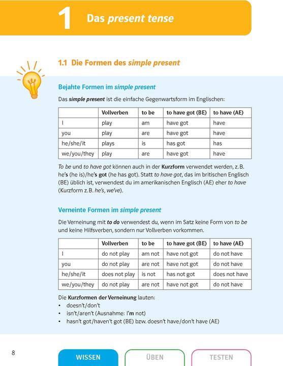 Actual product image Sicher in Englisch Grammatik 7./8. Klasse (English, German, 2022)