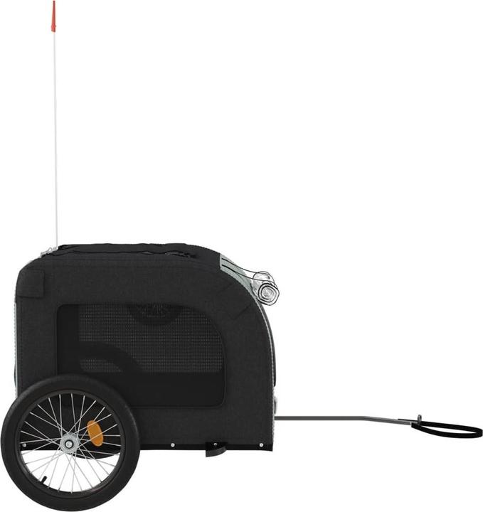 Produktbild vidaXL Fahrradanhänger Hund