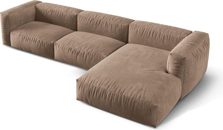 Actual product image Micadoni Modular Right Corner Sofa, "Martina", 3 Seats, 332x176x75 Made in Europe (Corner sofa)