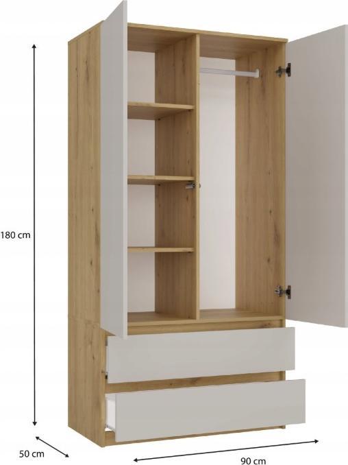 Produktbild Topeshop Malwa (90 x 50 x 180 cm)