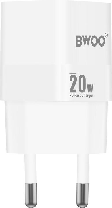 Actual product image Bwoo 20W mini wall charger CDA155 USB-C (20 W)