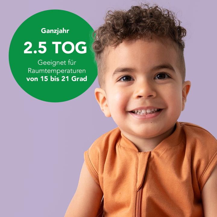 Image du produit Schlummersack Gigoteuse bébé toutes saisons - unie - 2.5 TOG (90 cm, 2.5 TOG, Toute l'année)