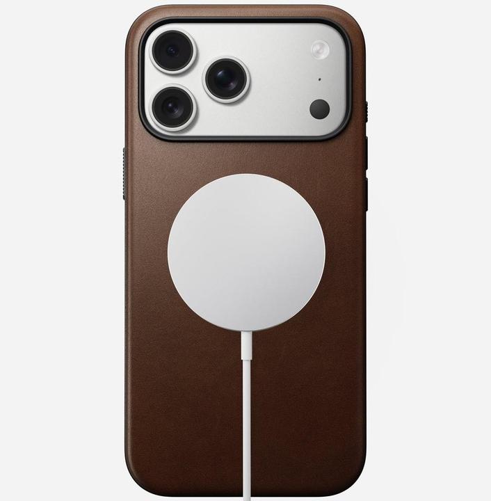 Produktbild Nomad Modern Leather Case - Lederhülle für iPhone Max, Horween Leder (Apple iPhone 17 Pro Max)