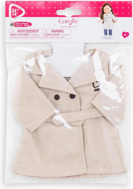 Immagine prodotto Corolle Ma - Cappotto per bambole beige