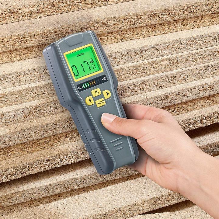 Image du produit AGT Détecteur d'humidité numérique 4 en 1 avec mesure non invasive