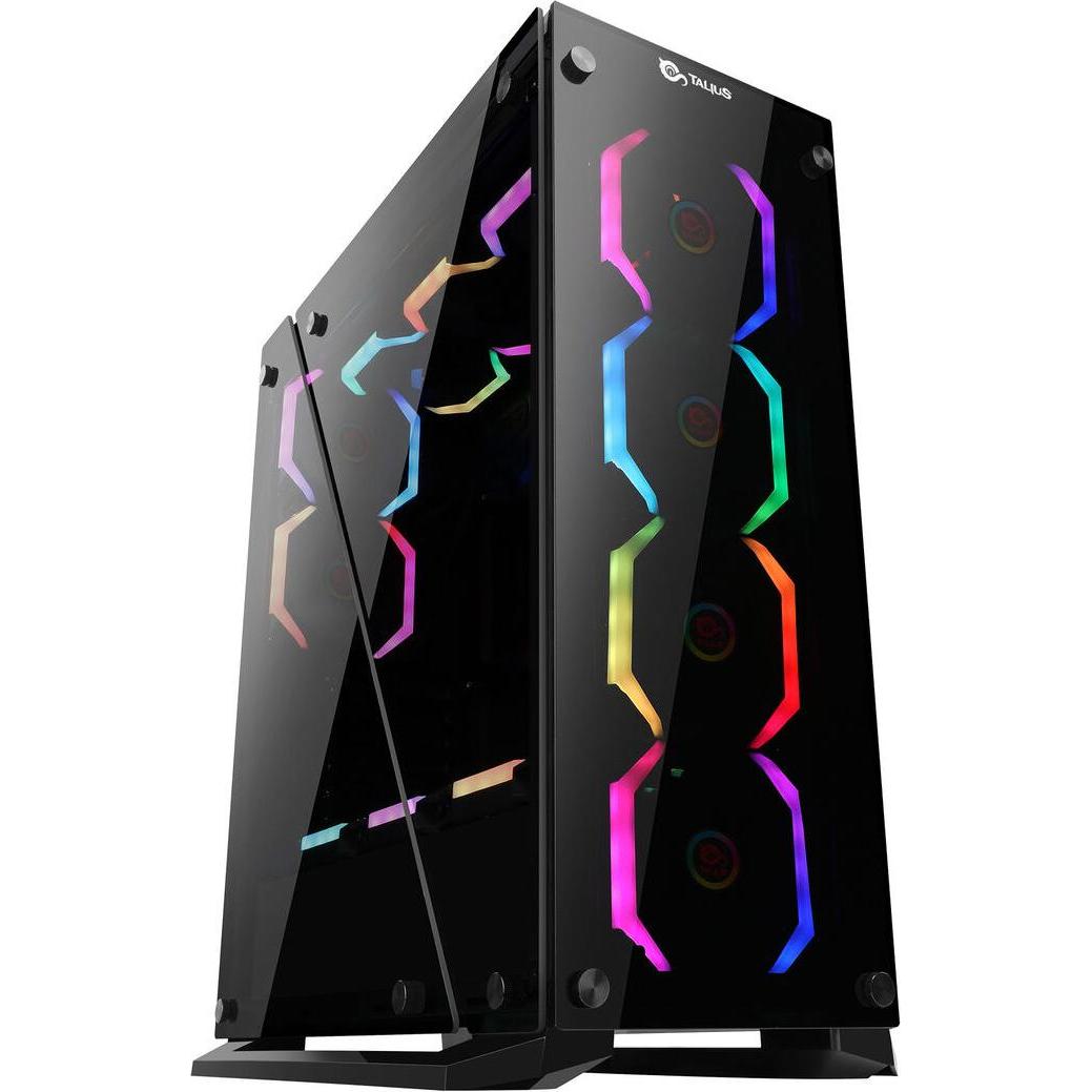Talius Cygnus (ATX, mATX), PC Gehäuse, Schwarz