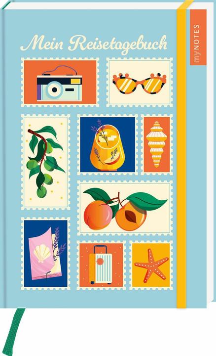 Produktbild Mein Reisetagebuch – Farben des Sommers (15 x 21.5 cm, Blanko, Harter Einband)