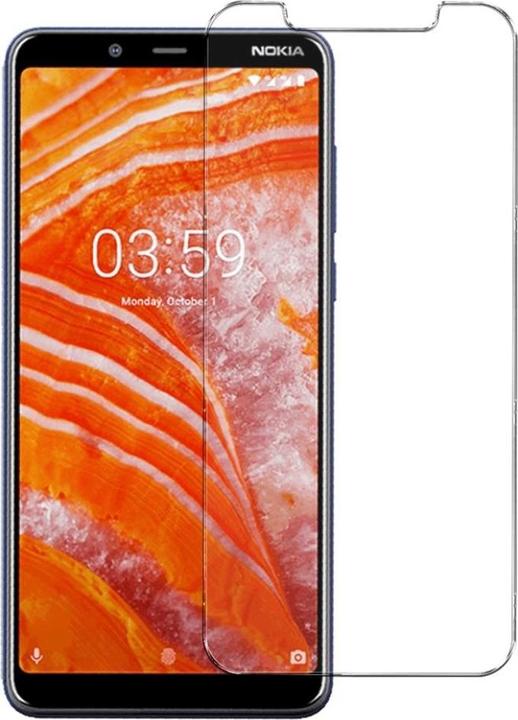 Immagine prodotto Screenguard Nokia 3.1 Plus Pellicola protettiva in vetro Custodia dal design amichevole (1 pz., Nokia 3.1 Plus)