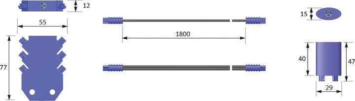 Produktbild Halemeier LED-Verlängerungsleitungen MP 24 V