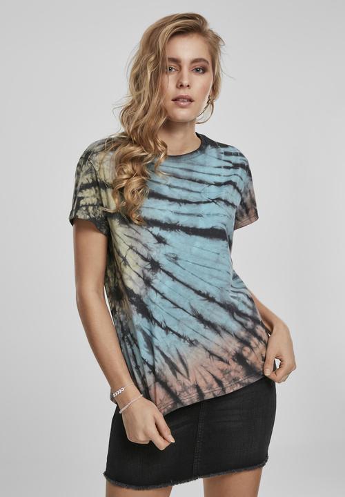 Actual product image Urban Classics Ladies Tie Dye Boyfriend Tee (M)