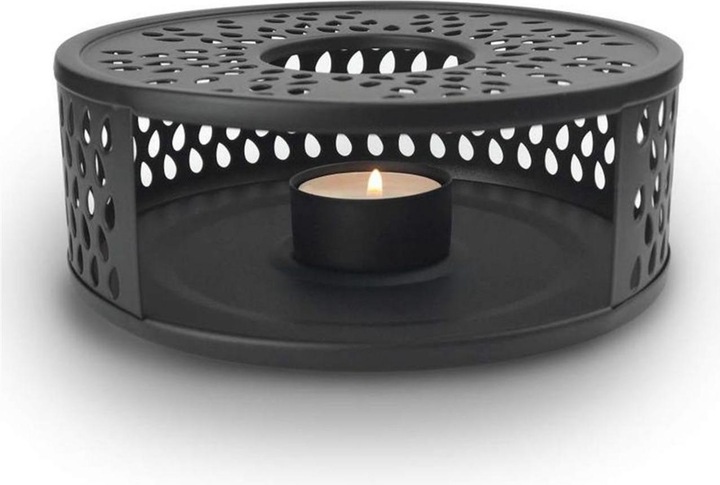 Actual product image Creano Teapot warmer Leaf Black