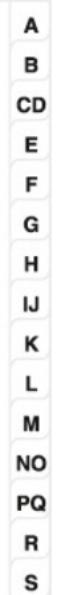 Produktbild Durable Register A4 A-Z 20-tlg. weiss