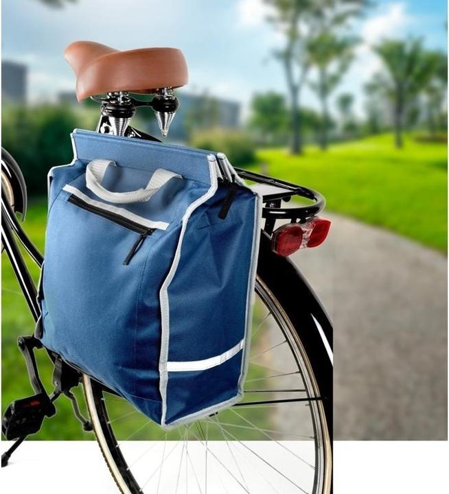 Produktbild Dunlop Fahrradeinkaufstasche (20 l, Gepäckträgertasche)