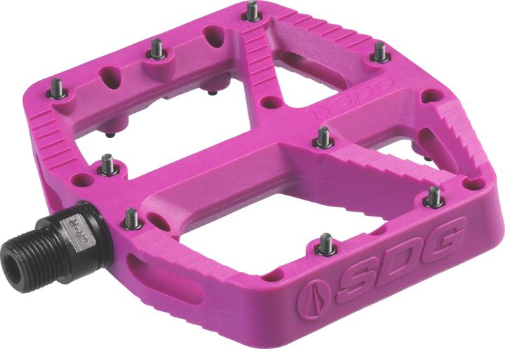 Actual product image Sdg Comp platform pedal, purple