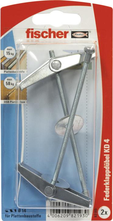 Actual product image Fischer Tilting dowel KD 4 K (2 pcs.)