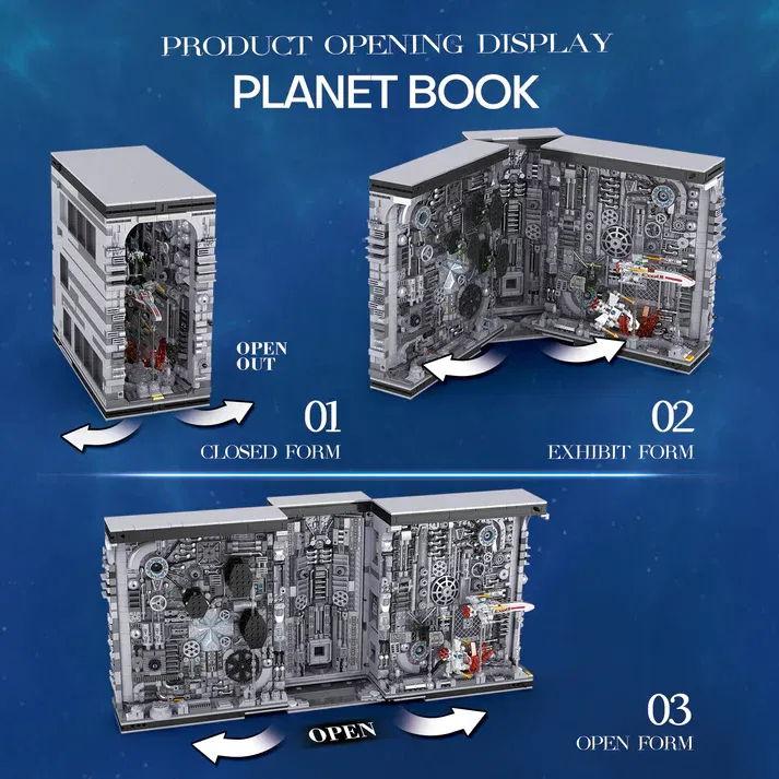Actual product image ReoBrix Star Revenge Planet Book