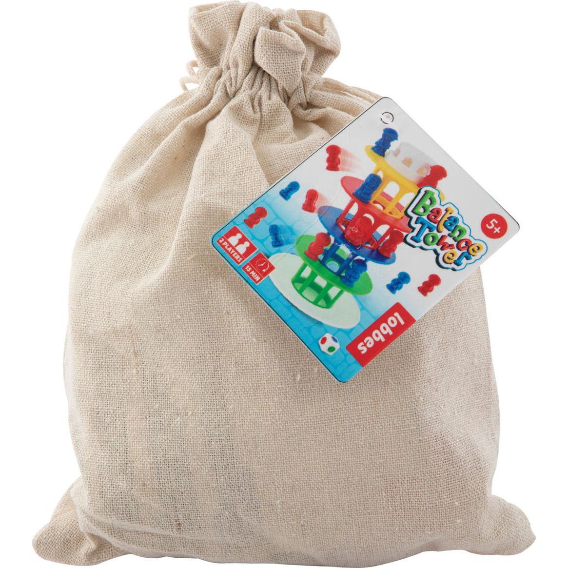 Grafix Spiel Balance Tower im Baumwollbeutel