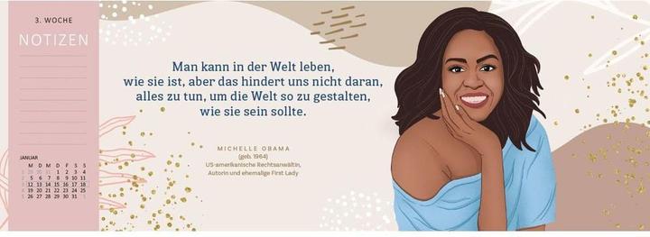 Actual product image Tischkalender Kluge Frauen, die die Welt und uns inspirieren 2026