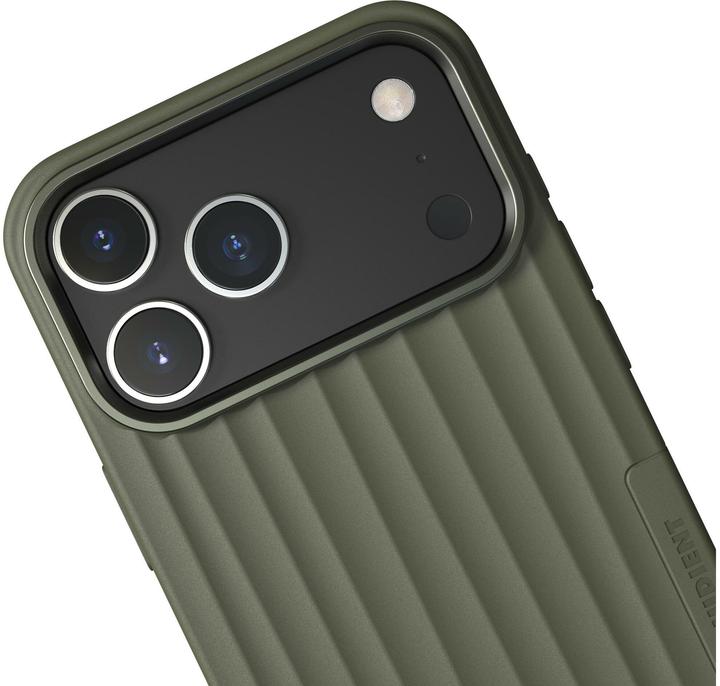 Actual product image Nudient Bold MagSafe Case Apple iPhone 17 Pro Max Olive Green (Apple iPhone 17 Pro Max)
