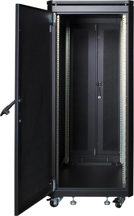 Actual product image Logon RSL26U61BL Vrijstaande rek 26U 600kg Zwart rack (26 RU, 19 inch rack)