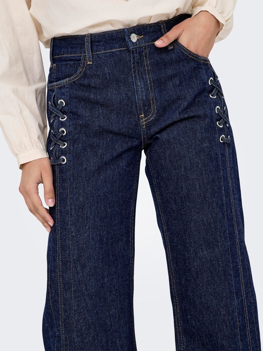 Actual product image Only ONLCOBAIN Mittlere Taille Weiter Beinschnitt Jeans Jeans mit weitem Bein (26)