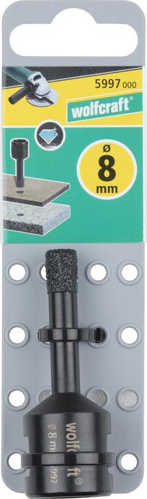 Immagine prodotto wolfcraft wolfcraft 1 Diamantbestr. Bohrkrone für WS ø6mm (6 millimetri)