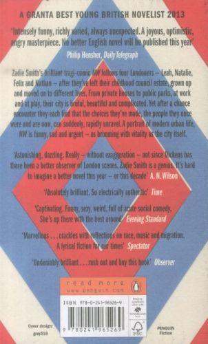 Produktbild Nw (Englisch, Zadie Smith, 2013)