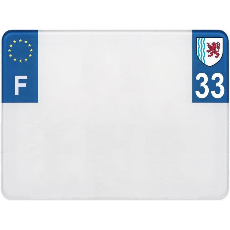 Top Plaq, Kennzeichenhalter, 33