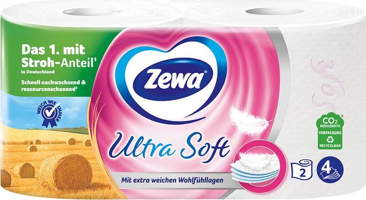 Immagine prodotto Zewa Carta igienica bianca a 4 veli 150 fogli (2 x)
