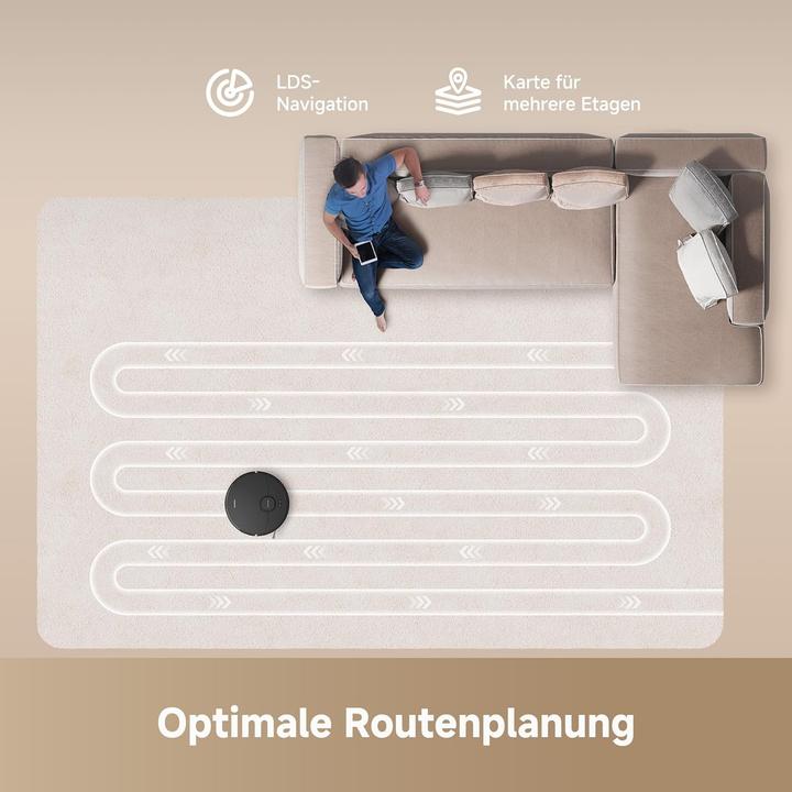 Produktbild Dreame D20 (13000 Pa, Wischtuch)