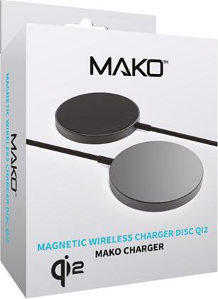 Actual product image Mako Magnetic Wireless Charger Disc Qi2 (15 W)