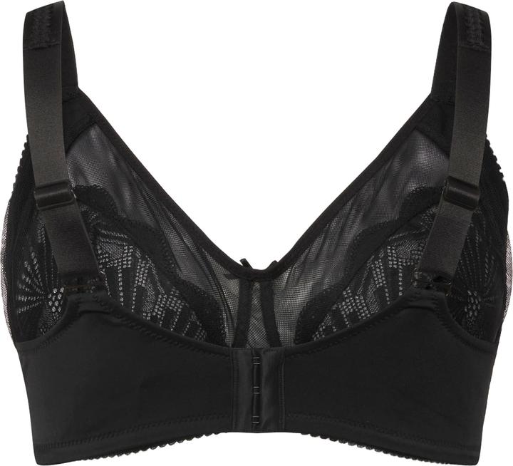 Produktbild Ulla Popken BH, ohne Bügel, Mesh, Spitze, Cup B - E (85 C)