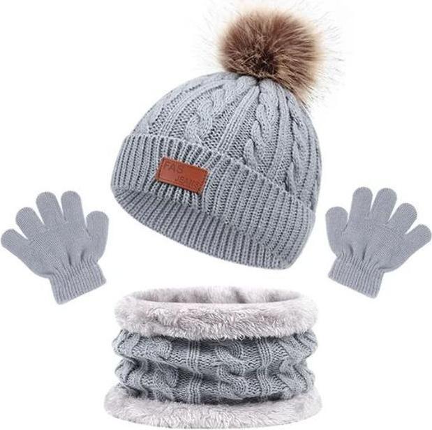 Actual product image MU Style Cutie Series 3-piece children's set (One size)