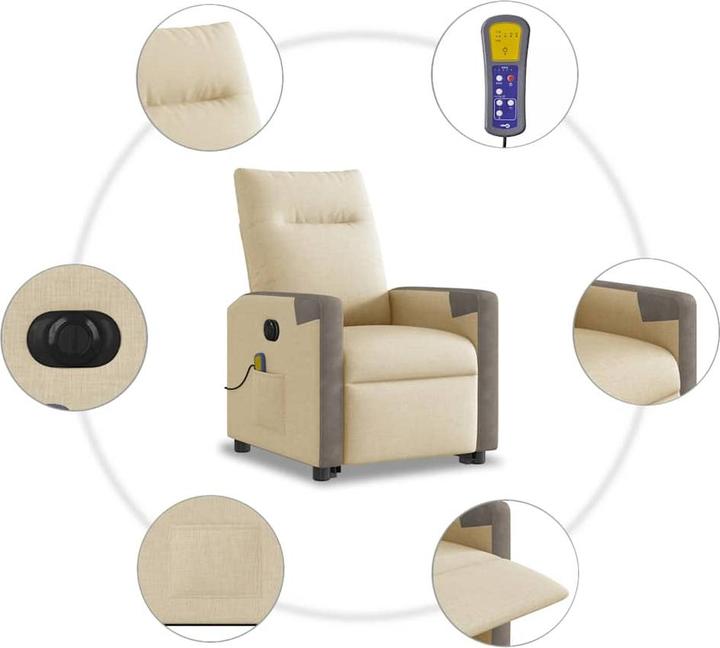 Produktbild vidaXL Massagesessel mit Aufstehhilfe