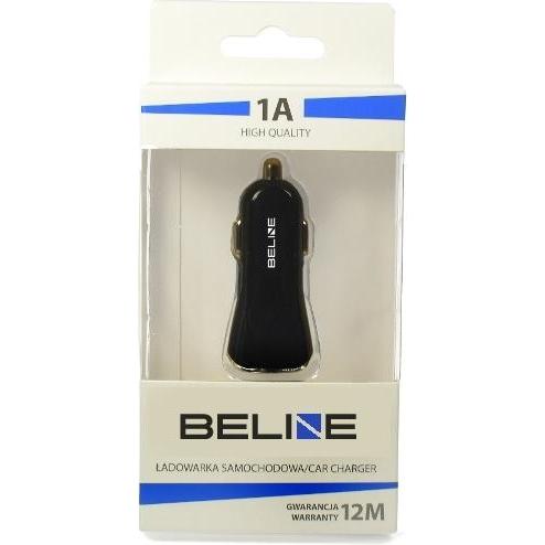 Thumbnail - Beline Ład. sam. 1xUSB 1A czarna/black (only head), Auto Adapter, Schwarz