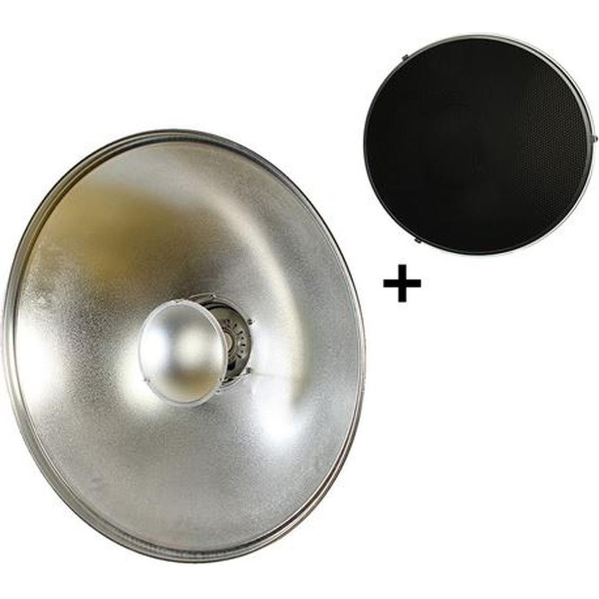 Studioking Beauty Dish SK-BD550 55 cm per Falcon Eyes (Beauty Dish, 55 cm), Softbox + Riflettore