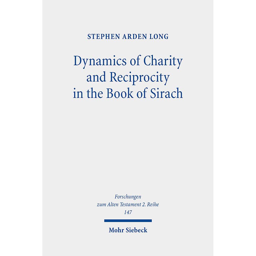 Long:Dynamics of Charity and Reciprocit, Sachbücher