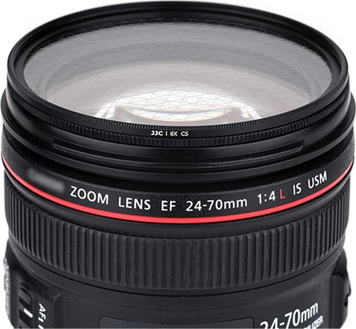 Image du produit JJC F 4XSTAR77 Filtre étoile 77mm (77 mm, Filtres d'effet)
