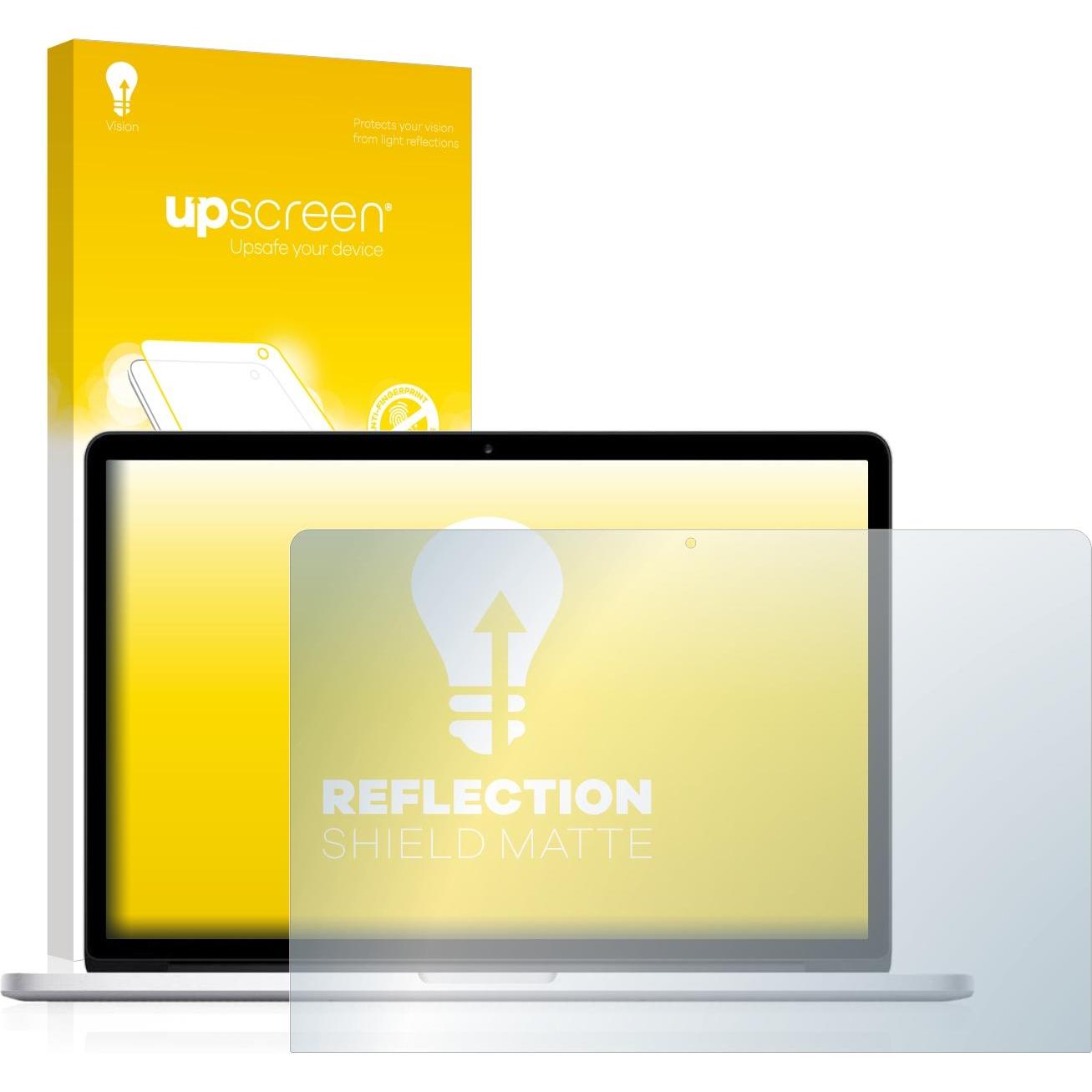 upscreen Schutzfolie Displayschutz Displayschutzfolie Folie Matt Entspiegelungsfolie (15"), Notebook Schutzfolie