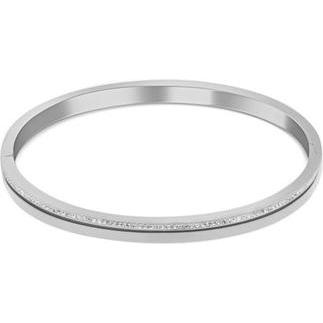 JVD, Armschmuck, Charmantes Stahlarmband mit Zirkonen