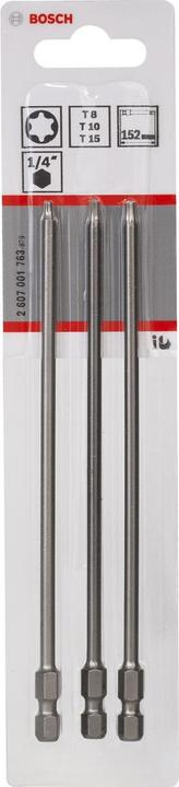 Actual product image Bosch Professional Zubehör Screwdriver bit set (Hexagon socket TX)
