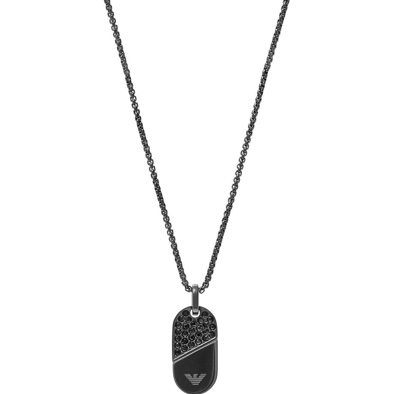 Emporio Armani, Halsschmuck, Kette, (Edelstahl)