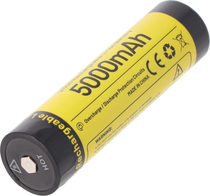 Actual product image Nitecore NL2150RX (1 pcs., 21700, 5000 mAh)