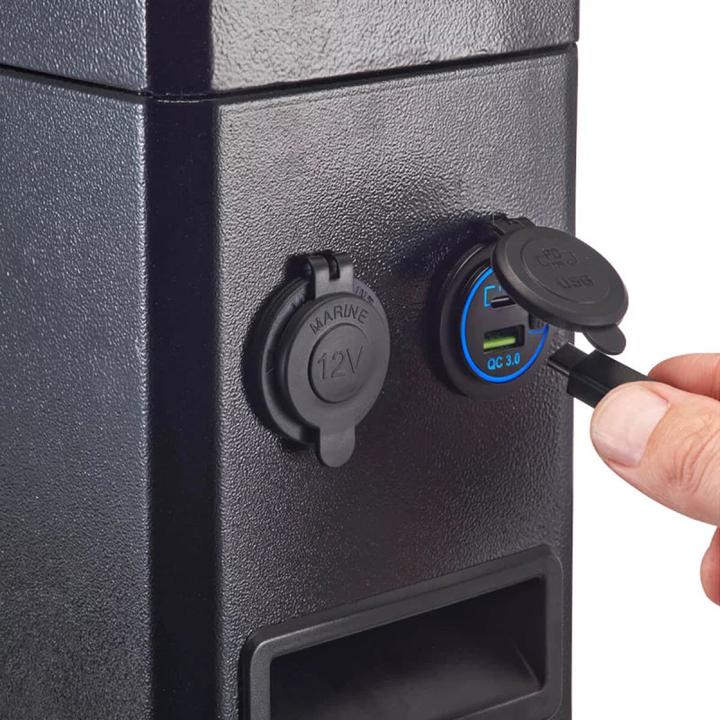 Actual product image Ective LC 120L LT Slim 12V LiFePO4 Lithium 120Ah (12 V, 120 Ah)