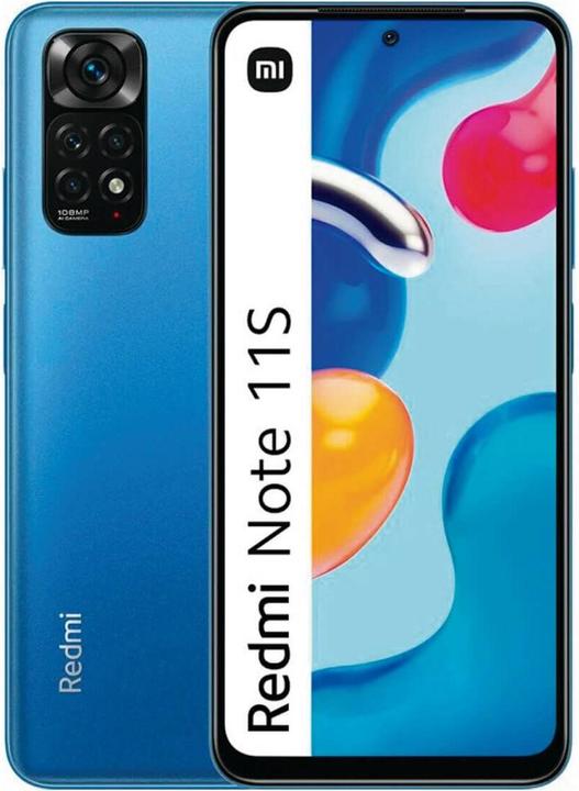 Actual product image Xiaomi Redmi Note 11s (64 GB, Twilight Blue, 6.43", Dual SIM, 4G)