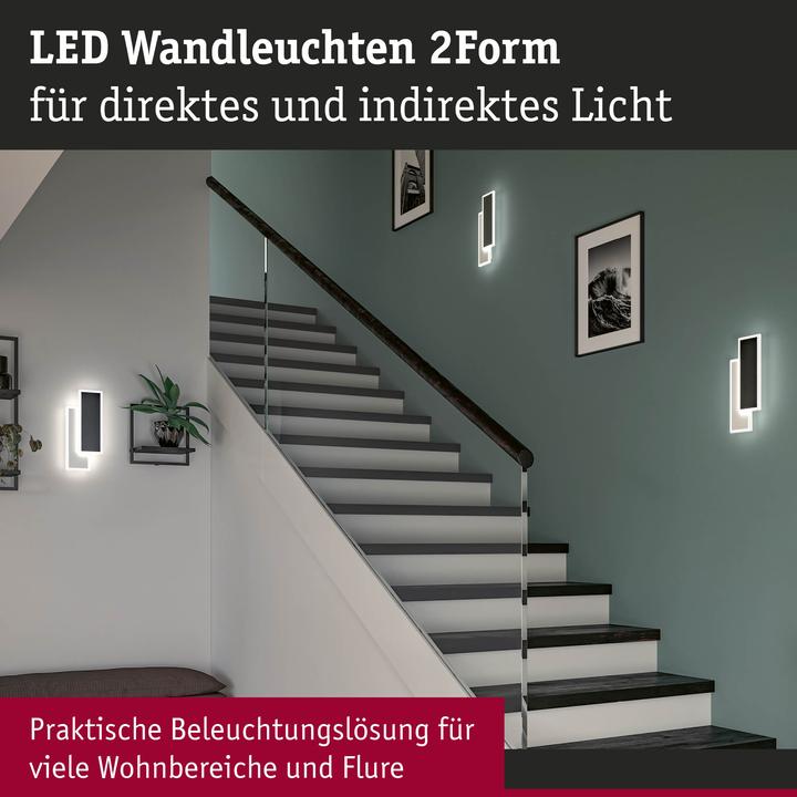 Produktbild Paulmann Wandleuchte 2Form (2020 lm)