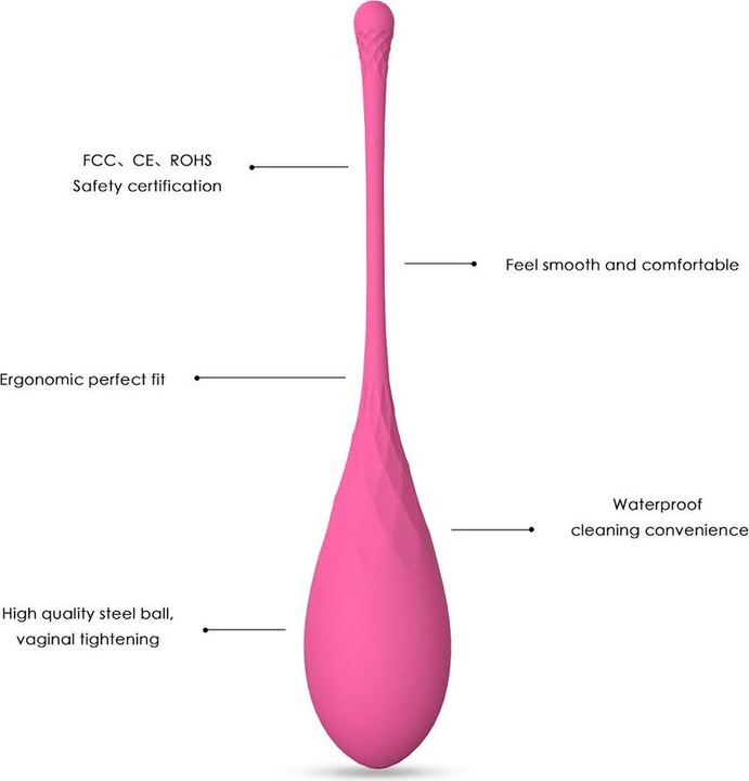 Actual product image Leslie Kegel Fit Pelvic Muscle Training Set 6 pieces (50 -130 g)