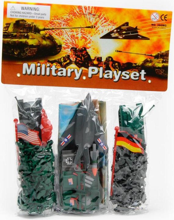 Actual product image Sombo Military playset (assorted) with soldiers