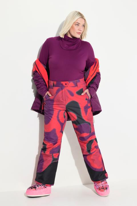 Image du produit Ulla Popken Pantalon de ski HYPRAR déperlant avec genoux préformés et lanière à scratch (44)